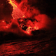 Illustration for article titled Lava Spilling Over a Cliff Looks Like Hot Candy